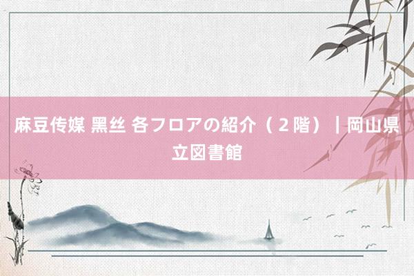 麻豆传媒 黑丝 各フロアの紹介（２階）｜岡山県立図書館