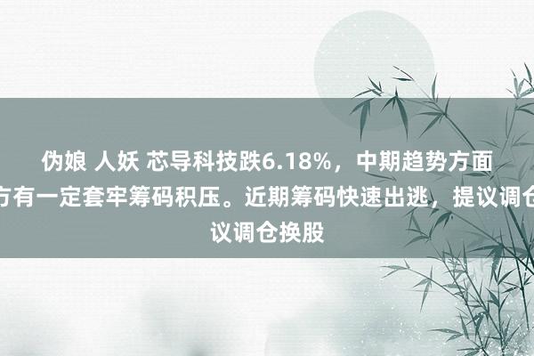 伪娘 人妖 芯导科技跌6.18%，中期趋势方面，上方有一定套牢筹码积压。近期筹码快速出逃，提议调仓换股